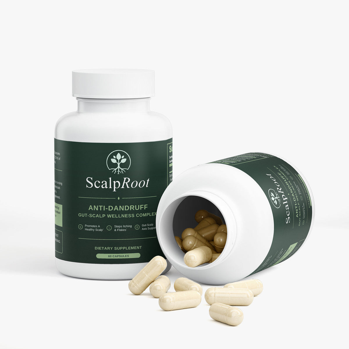 Scalproot - Anti-Dandruff Gut-Scalp Wellness Complex