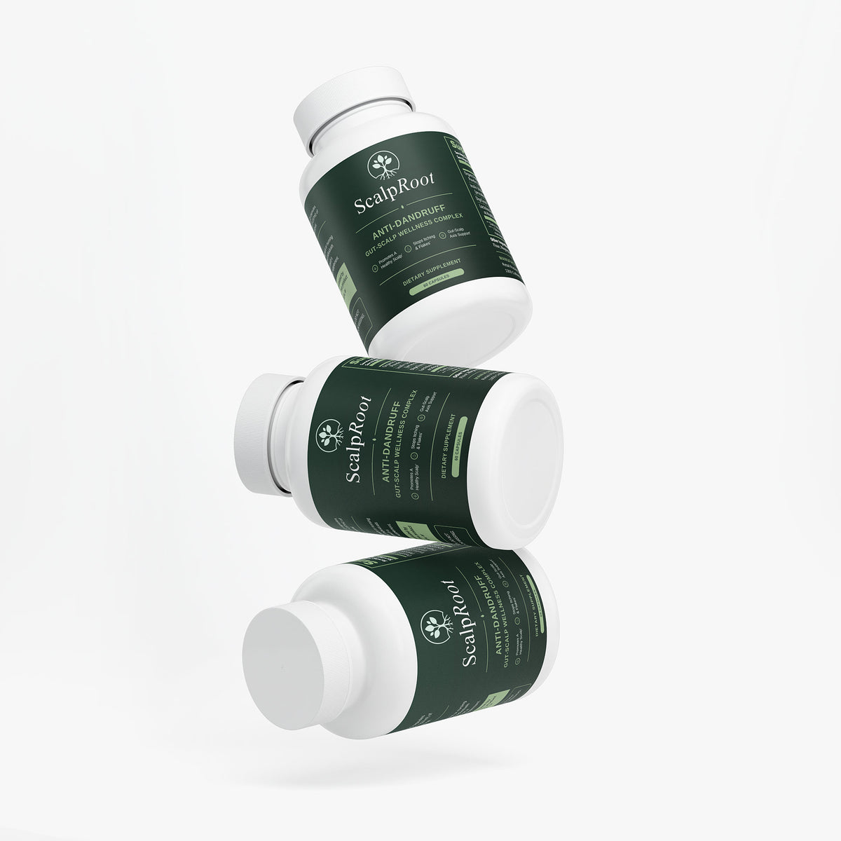 Scalproot - Anti-Dandruff Gut-Scalp Wellness Complex