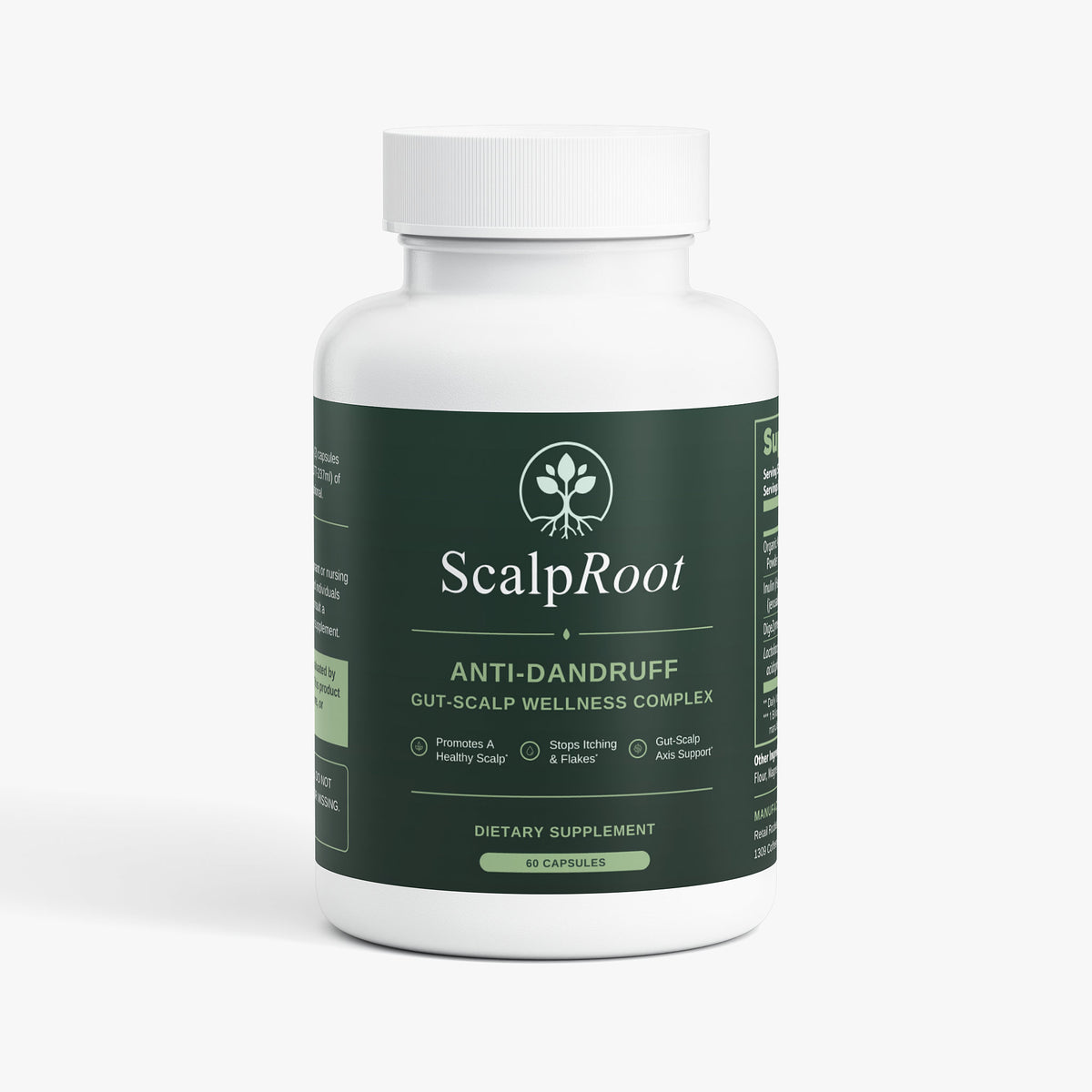Scalproot - Anti-Dandruff Gut-Scalp Wellness Complex