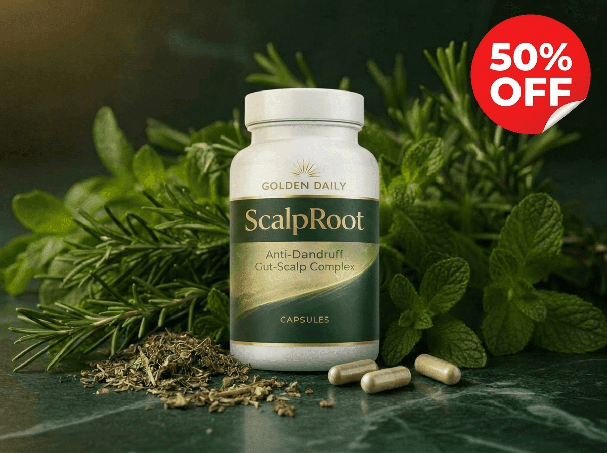 ScalpRoot supplement bottle
